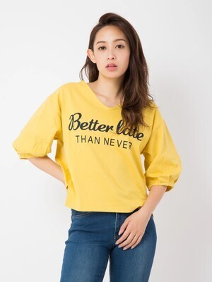 CECIL McBEE ボリュームスリーブプリントTシャツ｜CECIL McBEE(セシルマクビー)のTシャツ・カットソー｜ファッション通販 Ailand（アイランド）