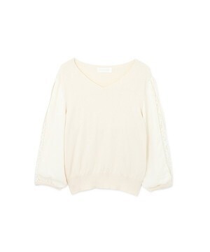 JILLSTUART サベラ異素材プルオーバー