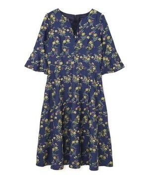 JILLSTUART ニコール 3Dフラワー刺繍ワンピース