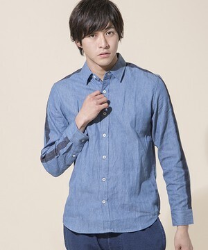 MAISON TOKYO スリーブラインデニムシャツ