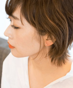 mint jam 【107537543その他1】K10YG淡水パールデザインキャッチ付き2WAYピアス