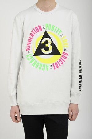 LAD MUSICIAN LAD MUSICIAN × SONIC BOOM　CREW NECK BIG PULLOVER