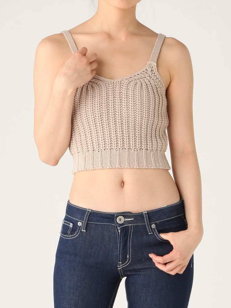 GYDA ローゲジニットビスチェ
