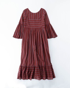 ne Quittez pas Cotton Voil Stripe Long Dress