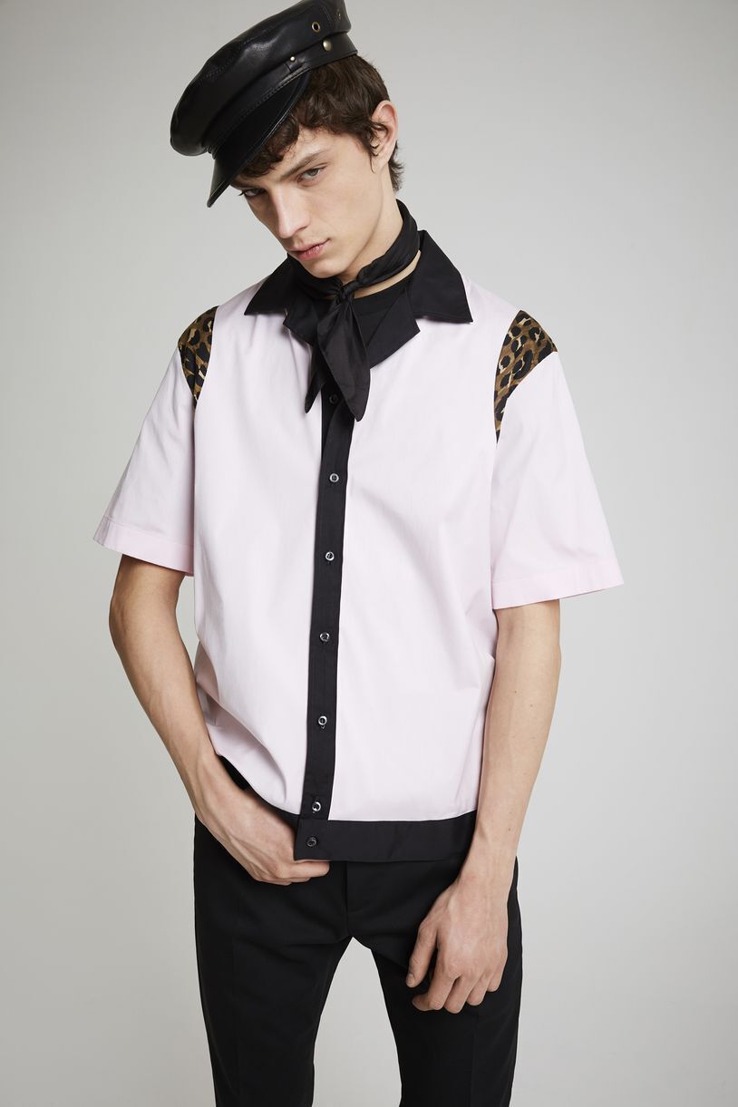 Dsquared2 Poplin Safari Bowling Shirt