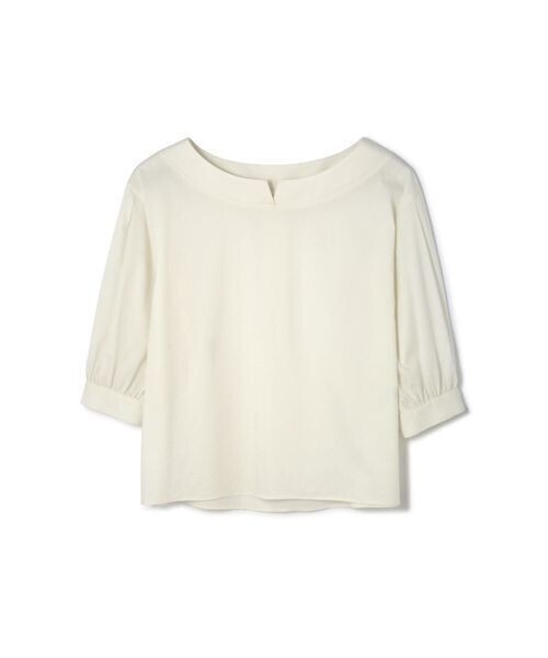 NATURAL BEAUTY BASIC ボートネックブラウス
