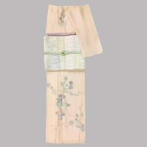 はんなり 朝顔柄紗訪問着