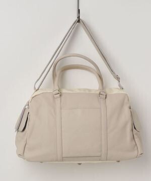 perche 牛革ソフト×ナイロン2WAY ボストントートバッグ