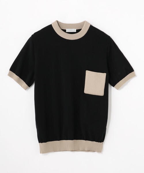 TOMORROWLAND tricot ポケット クルーネックTシャツ