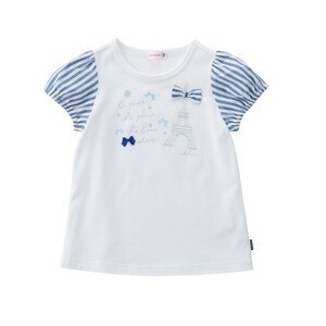 MIKIHOUSE フランスモチーフプリント半袖Ｔシャツ