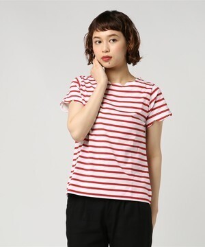 POU DOU DOU スカラップ半袖Tシャツ
