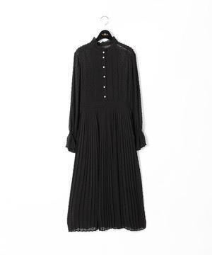 GRACE CONTINENTAL ドットジャガードワンピース