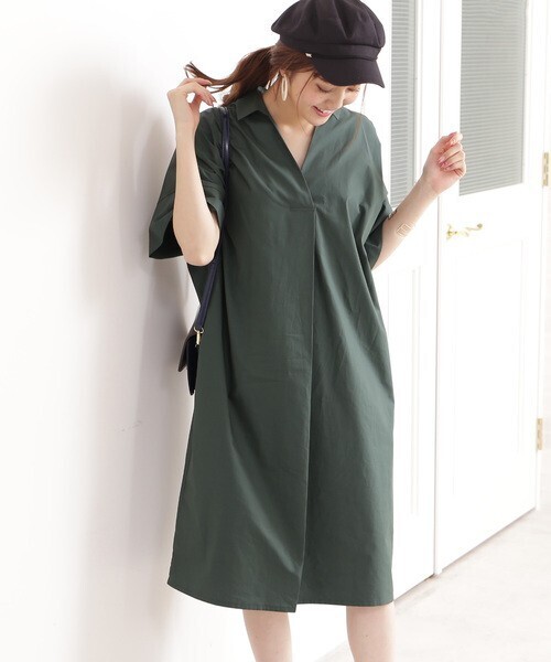 N.（N. Natural Beauty Basic） リラックスシャツワンピース
