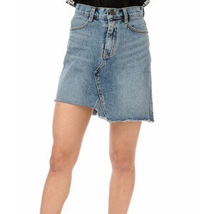 DURAS 裾カットデニムスカート