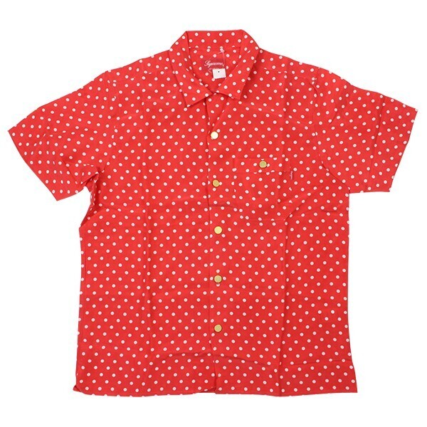 Supreme Polka Dot Silk Shirt