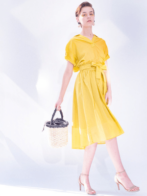 LADYMADE フラットオープンカラーシャツ