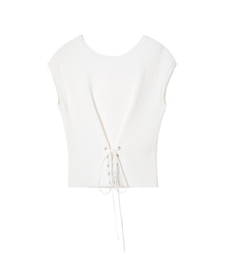 LE CIEL BLEU 2WAY Croset Knit TOPS