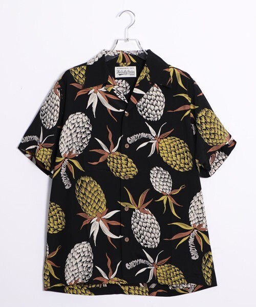 WACKO MARIA 〈STUDIOUS限定〉別注アロハシャツ パイナップル