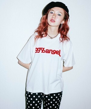 X-girl 【X-girl×CHERRY BABY】99 ANGEL TEE