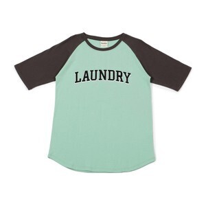Laundry ロゴラグラン5分袖Tシャツ