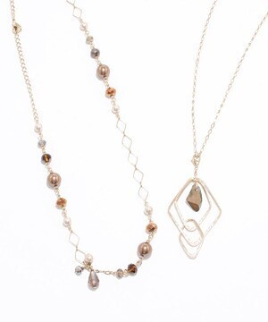 Plus Vendome 2本セットネックレス