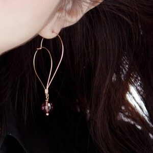 raffia CZ pierced