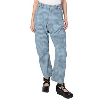 Vivienne Westwood チェックデニム パンツ