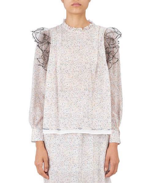 PONTI “SILK STONE INKJET”ブラウス