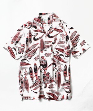 schott HAWAIIAN SHIRT SURFBOARD