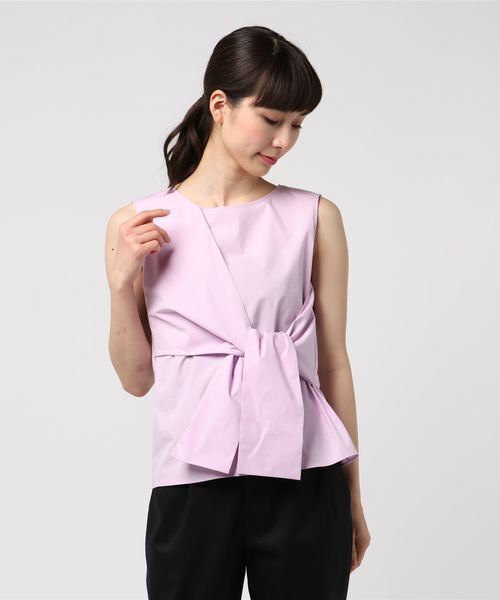 NOLLEY'S Sophi タイプライターツイストリボンブラウス
