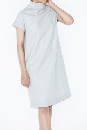 YOKO CHAN High-neck Dress