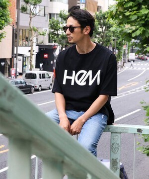 CIAOPANIC TYPY ＜WEB限定＞【HeM】ビックシルエットロゴTee