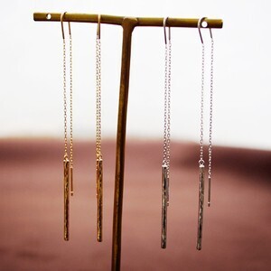 CASUCA mugi ロングチェーンピアス