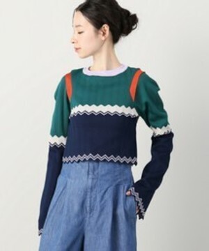 NAIFE Zig-Zag pullover