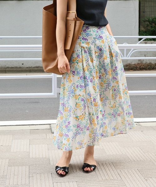 IENA マルチフラワースカート