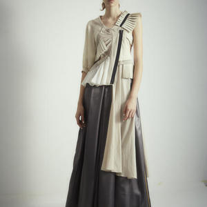 SHIROMA asymmetry overlay top