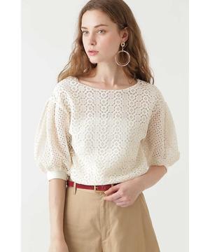 JILLSTUART ナタリーレースブラウス