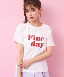 one after another NICE CLAUP アソートロゴTee