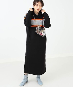 Ray BEAMS Champion × Ray BEAMS / 別注 フード ドレス