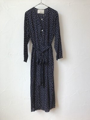 t.yamai paris Rayon Dots Printワンピース