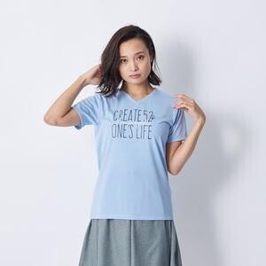 MIZUNO スパン天竺Vネック半袖Tシャツ