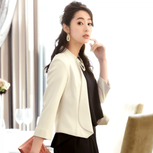 RUIRUE BOUTIQUE RUIRUE BOUTIQUE/【BR559】/ショールカラーボレロジャケット