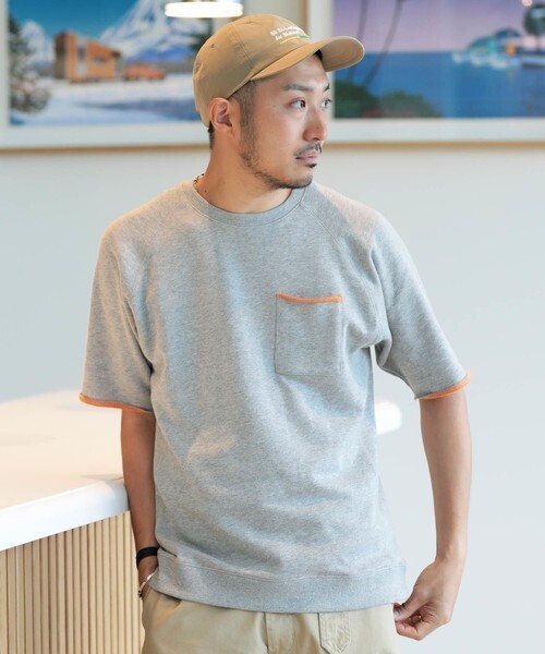 B:MING by BEAMS 裏毛 パイル Tシャツ