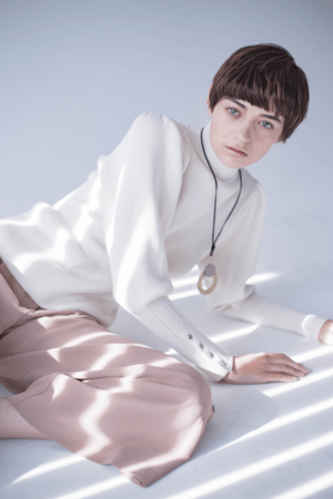 LADYMADE パワショルリブニット