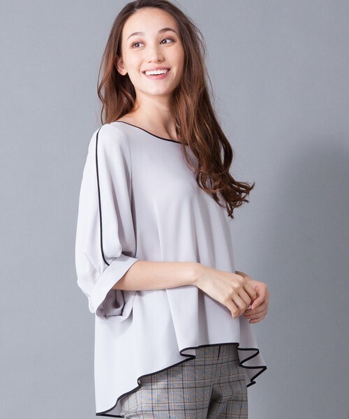 Brahmin パイピングブラウス