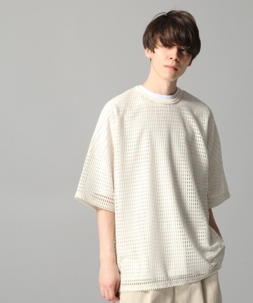 HARE メッシュカットソー