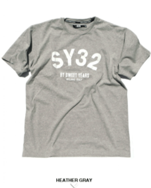 SY32 by SWEET YEARS 【7271T】アーチロゴTシャツ