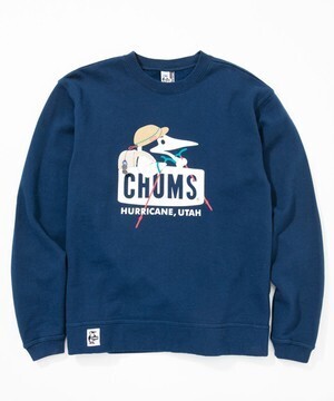 CHUMS Trekking Booby Crew Top