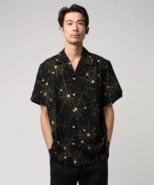 WACKO MARIA 'ATOMIC SPIDER' S/S ハワイアンシャツ