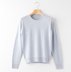 JOHN SMEDLEY VENICE WOMEN 長袖クルーネックニット